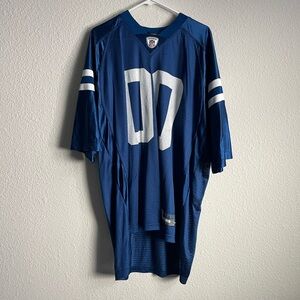 Indianapolis Colts REEBOk On field Jersey #00 Colts Men’s Sz XXL